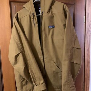 Patagonia Canvas Hooded Jacket Like New XL